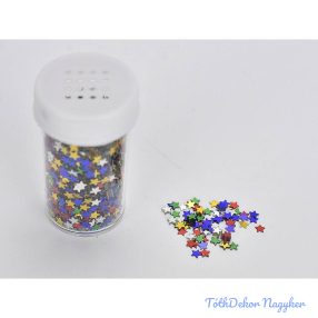 Csillag flitter 30ml - Mix