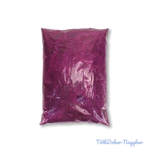 Csillámpor 1kg - Magenta