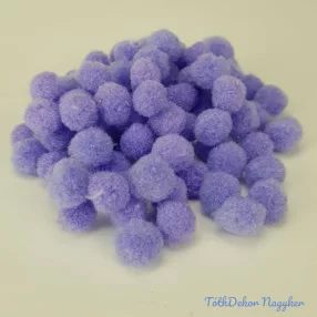 Zsenília pompon 1,5 cm 100db/cs - Lila