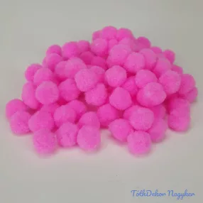 Zsenília pompon 1,5 cm 100db/cs - Magenta