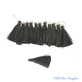 Textil bojt 4cm 12db/cs - Sötétszürke