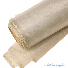 Organza szegett 12cm x 8,2m - Szürke