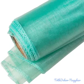 Organza szegett 12cm x 8,2m - Világos türkizkék