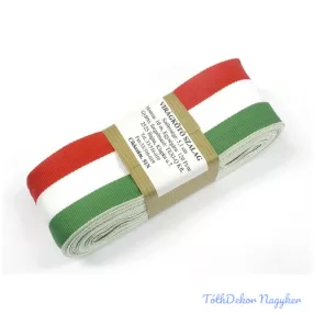 Szövött nemzeti színű szalag 10m - 51mm