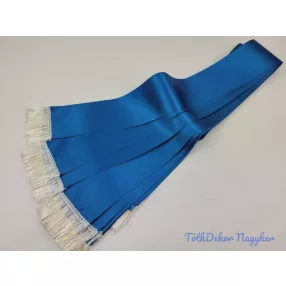   Színes sírcsokor szalag 7cm x 200cm 10db/csomag - Tengerkék