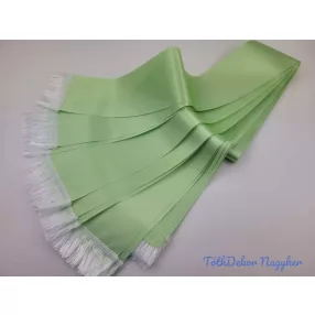   Színes sírcsokor szalag 9cm x 200cm 10db/csomag - Lime Zöld