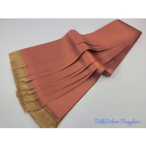   Színes sírcsokor szalag 9cm x 200cm 10db/csomag - Terrakotta