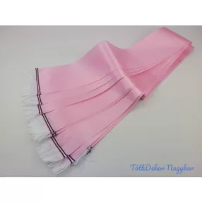   Színes sírcsokor szalag 9cm x 200cm 10db/csomag - Rózsaszín