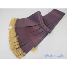   Színes sírcsokor szalag 9cm x 200cm 10db/csomag - Mély Bordó