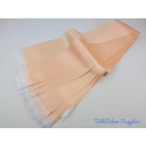 Színes sírcsokor szalag 9cm x 200cm 10db/csomag - Barack