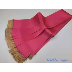   Színes sírcsokor szalag 9cm x 200cm 10db/csomag - Sötét Rózsaszín