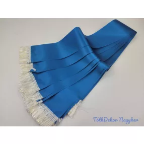 Színes sírcsokor szalag 9cm x 200cm 10db/csomag - Kék