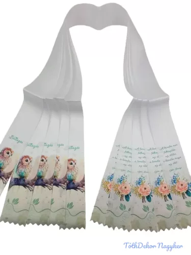 Ballagási szalag 6 cm - Bölcs Bagoly