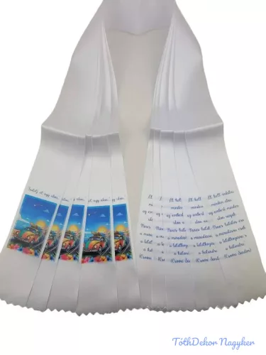 Ballagási szalag 7 cm - Bogár