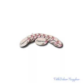 Pedagógusnapra 2,5x4 cm - Mini ovális