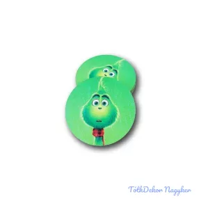 Kerek karácsonyi 7cm 5db/csomag - Grincsgyermek