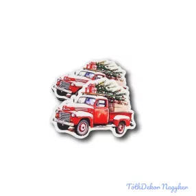 Autó fenyőfával 5db/csomag 6x8,5cm