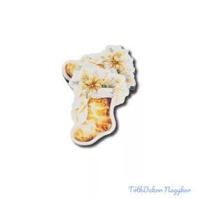 Arany zokni 5db/csomag 8x6,2cm