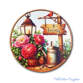 Itt a tavasz locsolókanna kör 13cm