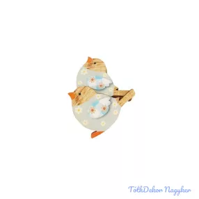 Madárka 5,7x6,8cm - Zöld