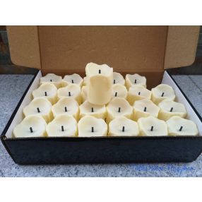 LED gyertya kanócos mécses 5 cm magas melegfényű