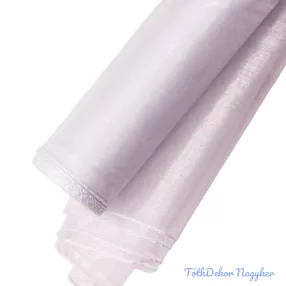 Organza szegett 20cm x 8,2m - Fehér