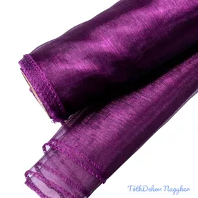 Organza szegett 20cm x 8,2m - Szilva 2