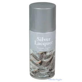 Dekorációs fújós spray festék 150 ml - Ezüst