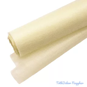 Snow Organza 23,5cm x 10m dekorációs anyag - Ekrü