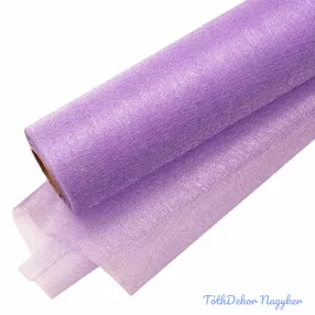 Snow Organza 23,5cm x 10m dekorációs anyag - Levendula