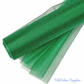 Snow organza 23.5cm x 10m - Sötétzöld