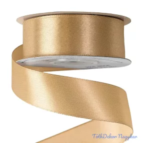 Szatén szalag 25 mm x 22.86 m - Bézs