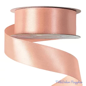 Szatén szalag 25 mm x 22.86 m - Púder Bézs