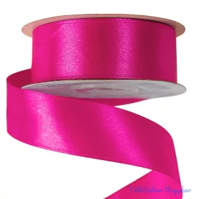 Szatén szalag 25 mm x 22.86 m - Sötét Rózsaszín