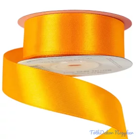 Szatén szalag 25 mm x 22.86 m - Sötét Citromsárga