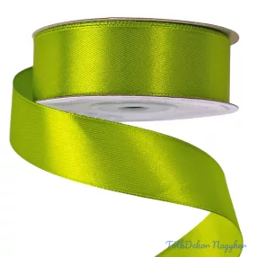Szatén szalag 25 mm x 22.86 m - Teazöld