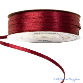 Szatén szalag 3 mm x 91.44 m - Bordó