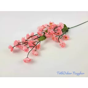 Apró virágos rezgő selyem szálas 39 cm - Rózsaszín