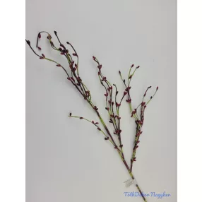 Rügyes ág 74 cm - Piros