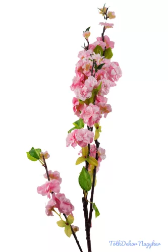 Virágzó ág 118cm - Rózsaszín