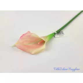 Gumi kála szálas 55 cm - Rózsaszín Cirmos