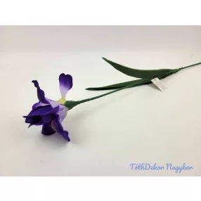 Írisz szálas selyem 59 cm - Lila