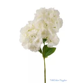 Virágzó ág 74cm - Törtfehér