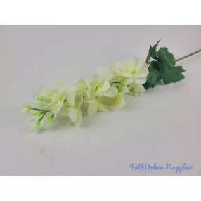 Viola szálas selyemvirág 70 cm - Krém