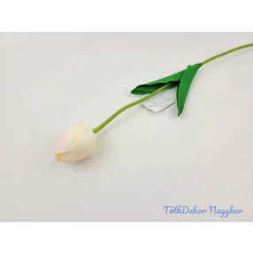 Tulipán szálas gumi 48 cm - Halvány Rózsaszín
