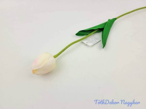 Tulipán szálas gumi 48 cm - Halvány Rózsaszín