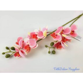 Gumis orchidea 2 ágú 58 cm - Púder Rózsaszínes