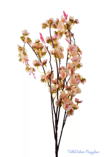 Virágzó ág 90cm - Halvány Rózsaszín