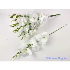 Szálas kardvirág 55 cm - Fehér