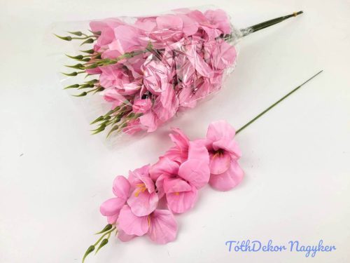 Szálas kardvirág 55 cm - Rózsaszín